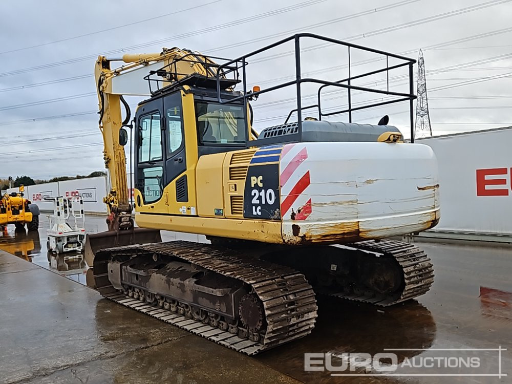 2014 Komatsu PC210LC-8 - מחפר סורק: תמונה 3 2014 Komatsu PC210LC-8 - מחפר סורק: תמונה 3