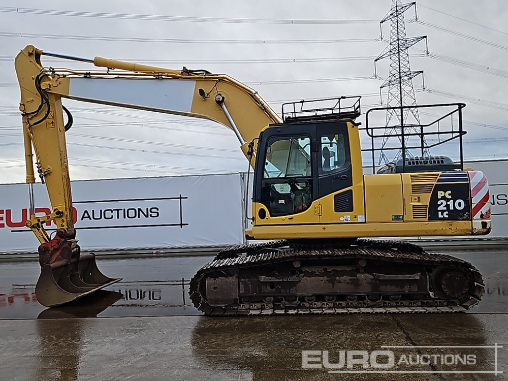2014 Komatsu PC210LC-8 - מחפר סורק: תמונה 2 2014 Komatsu PC210LC-8 - מחפר סורק: תמונה 2