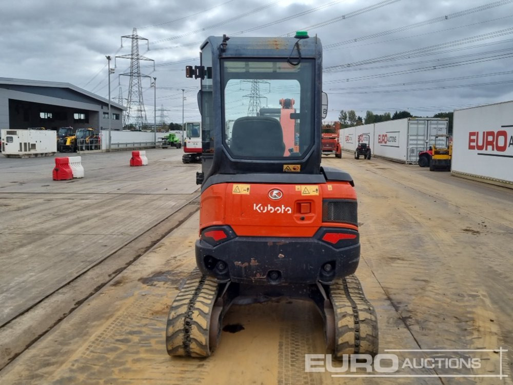 2014 Kubota U27-4 - מיני מחפר: תמונה 4 2014 Kubota U27-4 - מיני מחפר: תמונה 4