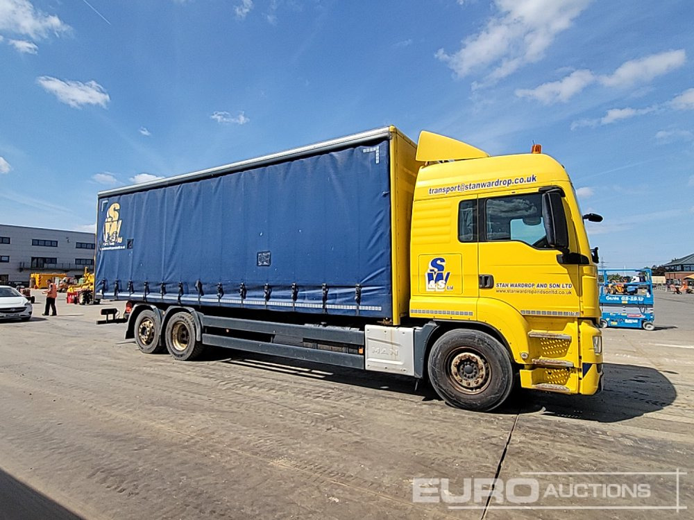 משאית וילונות צד 2014 MAN TGS 26.400: תמונה 6
