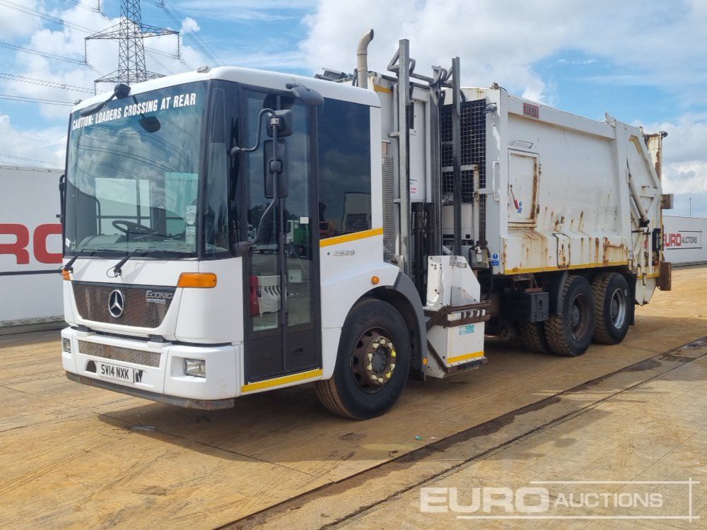 2014 Mercedes 2629 - משאית אשפה: תמונה 1 2014 Mercedes 2629 - משאית אשפה: תמונה 1