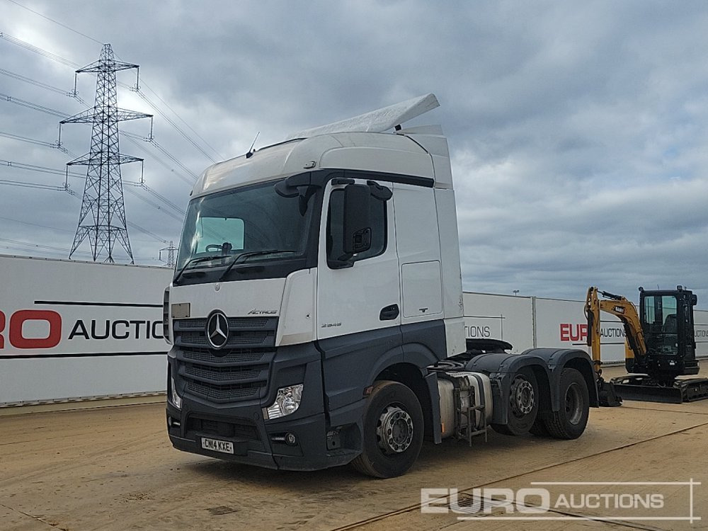 2014 Mercedes Actros 2545 - יחידת טרקטור: תמונה 1 2014 Mercedes Actros 2545 - יחידת טרקטור: תמונה 1
