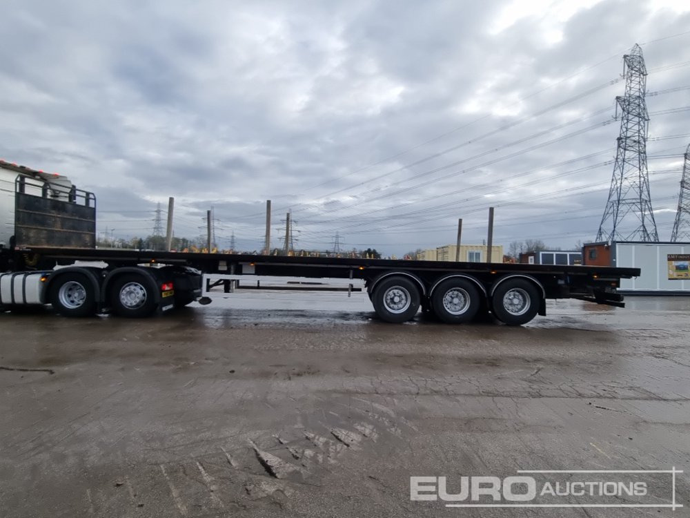 2014 SDC Tri Axle Flat Bed Trailer - סמיטריילר צד נופל/ שטוח: תמונה 2 2014 SDC Tri Axle Flat Bed Trailer - סמיטריילר צד נופל/ שטוח: תמונה 2