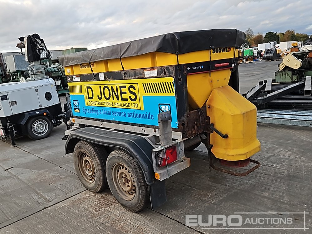 2014 Snow EX Twin Axle Gritter Trailer - מכונה חקלאית: תמונה 3 2014 Snow EX Twin Axle Gritter Trailer - מכונה חקלאית: תמונה 3