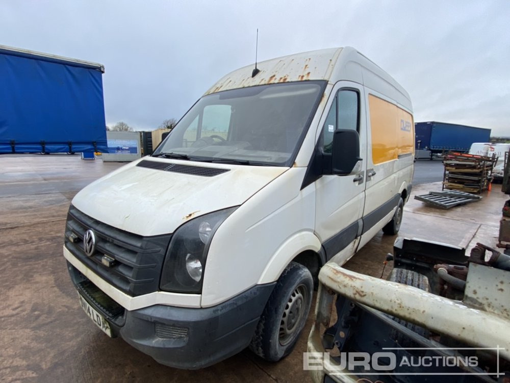 2014 Volkswagen Crafter - כלי רכב מסחרי עם לוח: תמונה 1 2014 Volkswagen Crafter - כלי רכב מסחרי עם לוח: תמונה 1