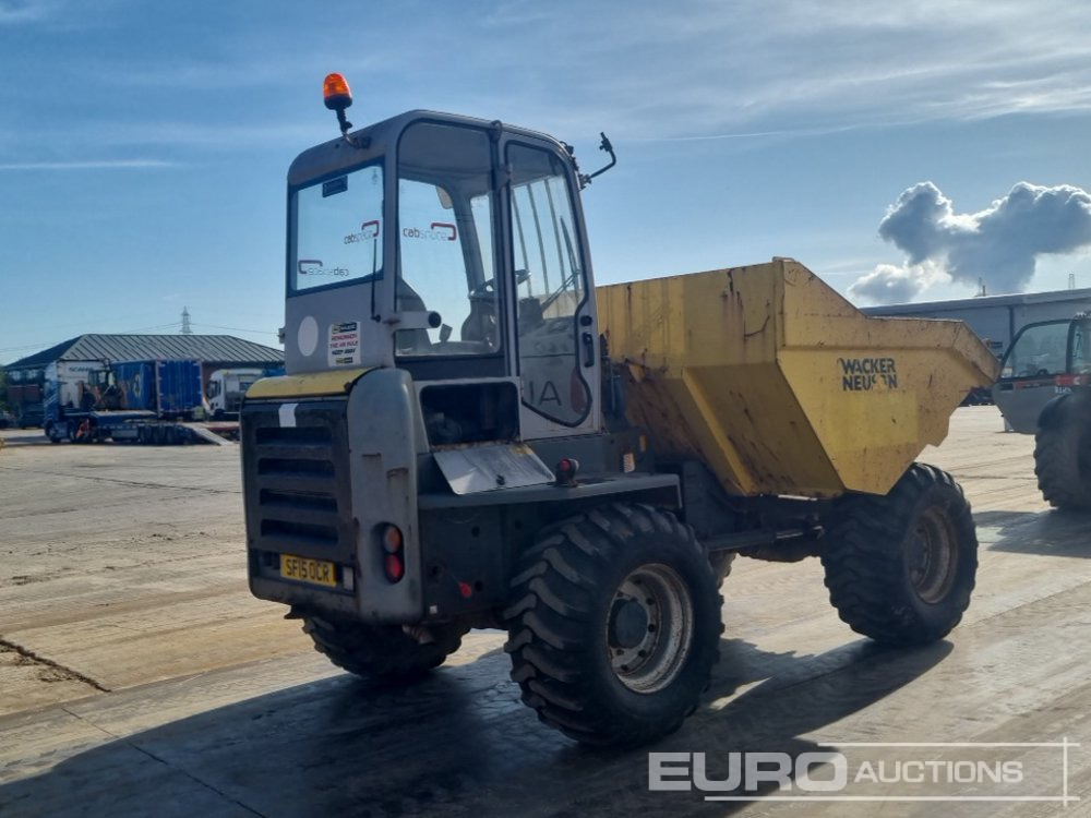 2014 Wacker Neuson 9 Ton Dumper, Forward Facing Camera, Full Cab - מיני מסיר פסולת: תמונה 5 2014 Wacker Neuson 9 Ton Dumper, Forward Facing Camera, Full Cab - מיני מסיר פסולת: תמונה 5