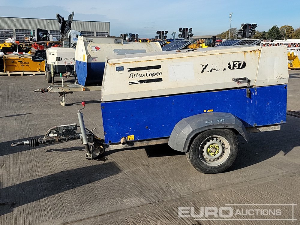 2015 Atlas Copco XAS137 - מדחס אוויר: תמונה 2 2015 Atlas Copco XAS137 - מדחס אוויר: תמונה 2