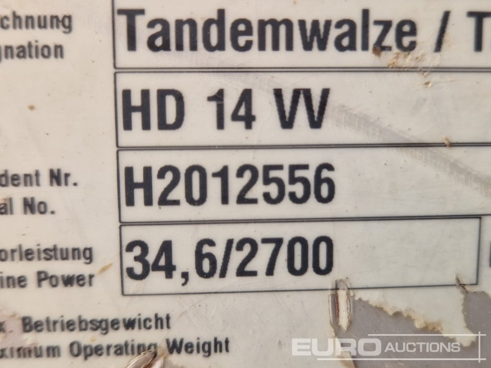 רולר 2015 Hamm HD14VV: תמונה 39