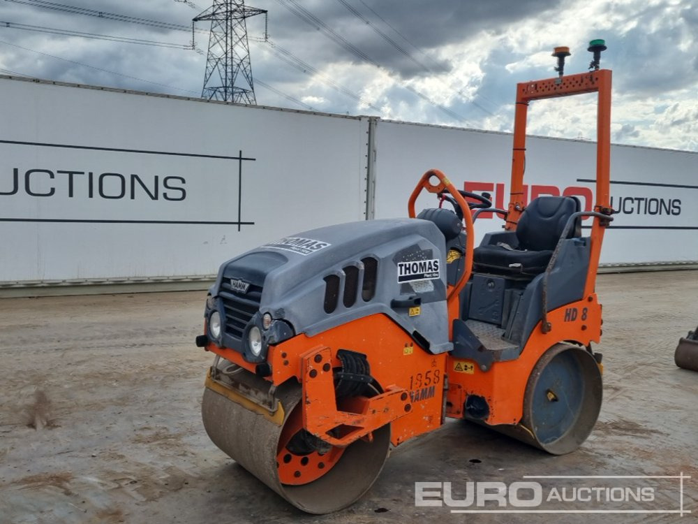 2015 Hamm HD8VV - רולר: תמונה 1 2015 Hamm HD8VV - רולר: תמונה 1