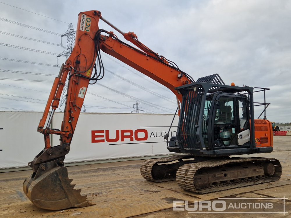 2015 Hitachi ZX130LCN-5B - מחפר סורק: תמונה 1 2015 Hitachi ZX130LCN-5B - מחפר סורק: תמונה 1