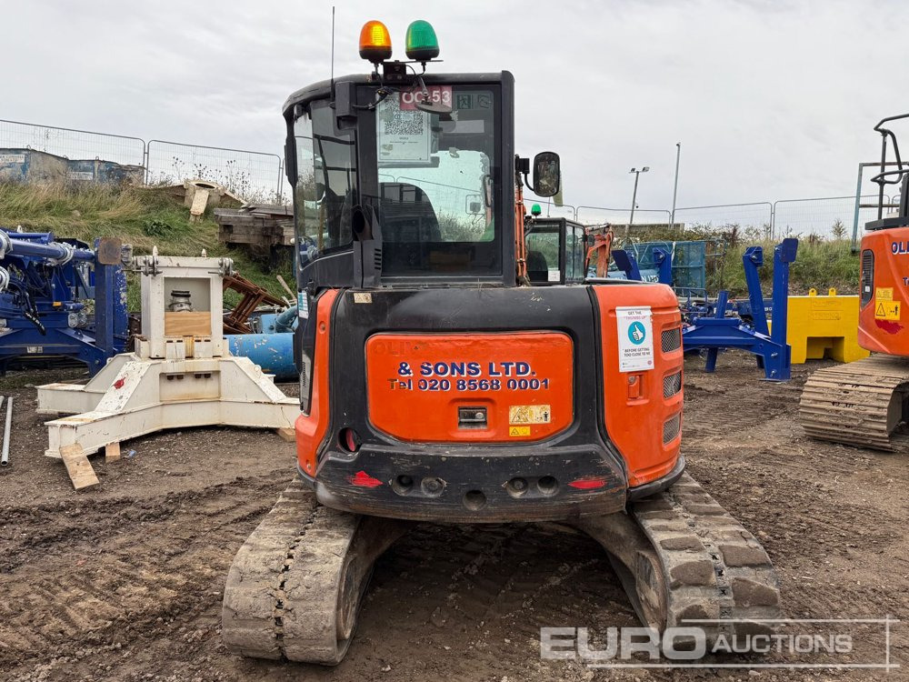 2015 Hitachi ZX48U-5A - מיני מחפר: תמונה 2 2015 Hitachi ZX48U-5A - מיני מחפר: תמונה 2