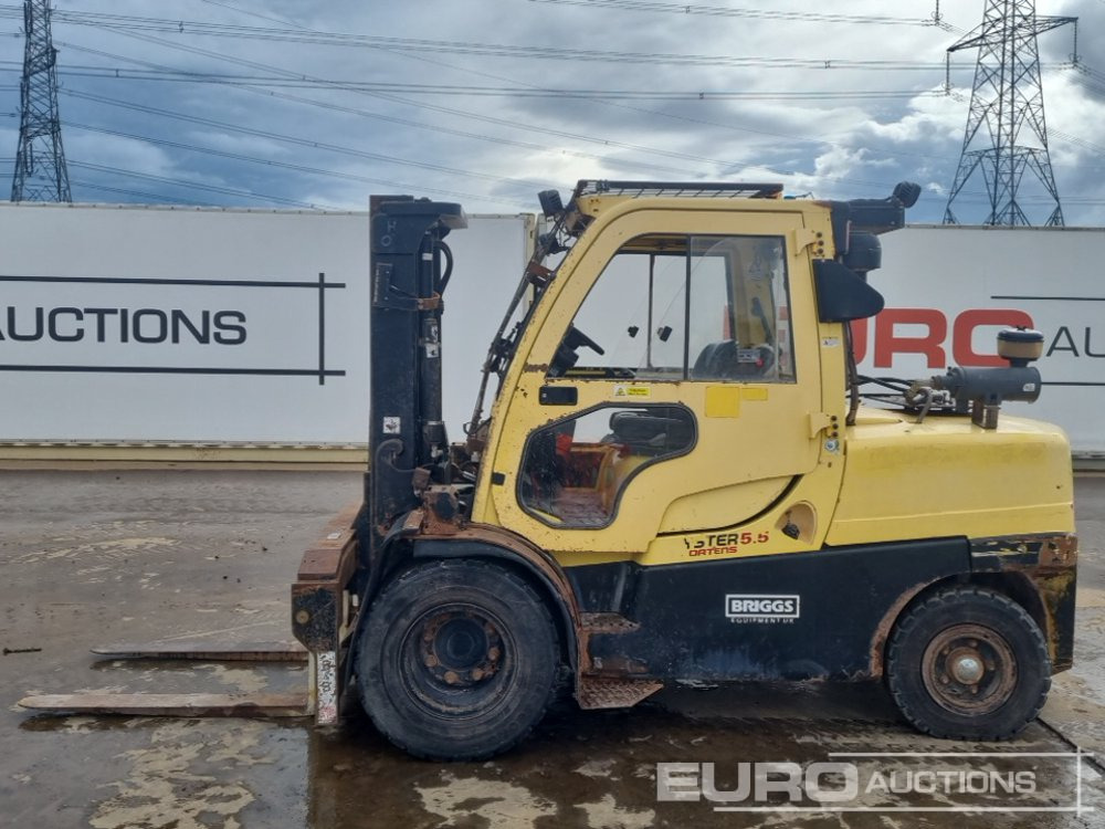 2015 Hyster H5.5FT - מלגזה: תמונה 2 2015 Hyster H5.5FT - מלגזה: תמונה 2