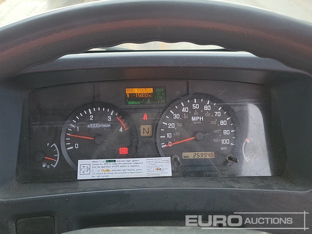 משאית צד נופל/ שטוחה 2015 Isuzu NPR: תמונה 33