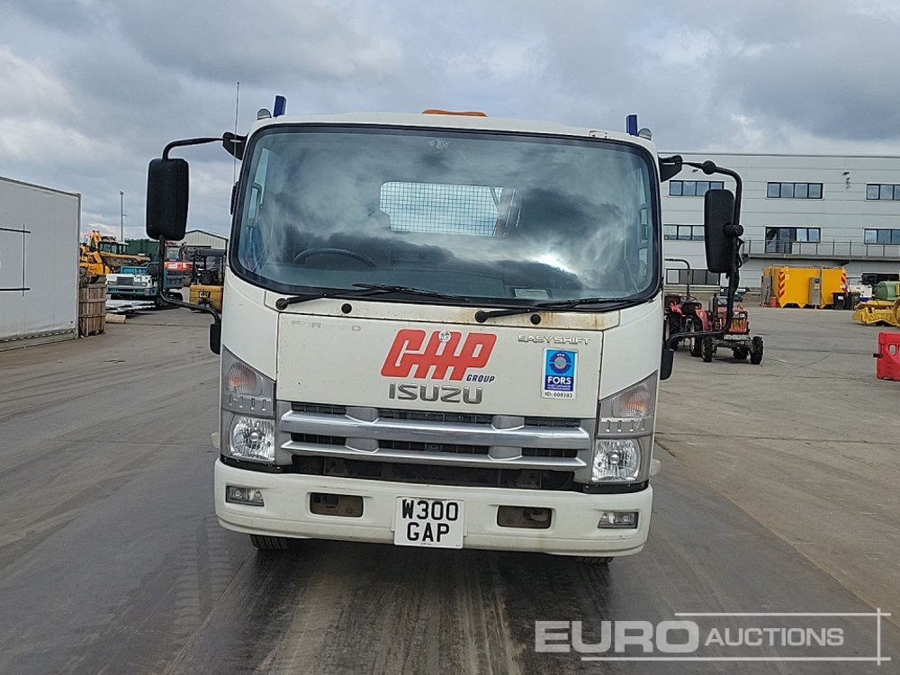 משאית צד נופל/ שטוחה 2015 Isuzu NPR: תמונה 8
