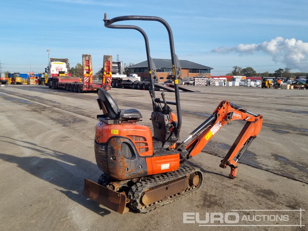 2015 Kubota K008-3 - מיני מחפר: תמונה 5 2015 Kubota K008-3 - מיני מחפר: תמונה 5