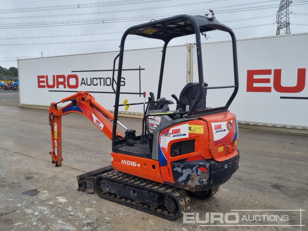 2015 Kubota KX016-4 - מיני מחפר: תמונה 3 2015 Kubota KX016-4 - מיני מחפר: תמונה 3