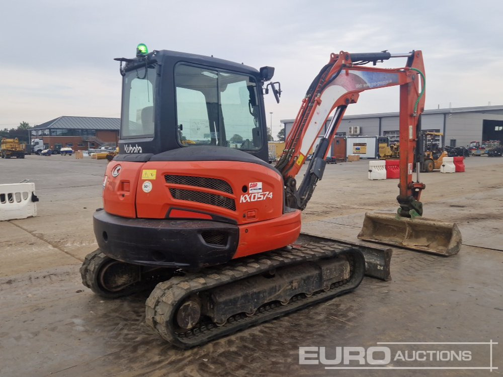 2015 Kubota KX057-4 - מיני מחפר: תמונה 5 2015 Kubota KX057-4 - מיני מחפר: תמונה 5