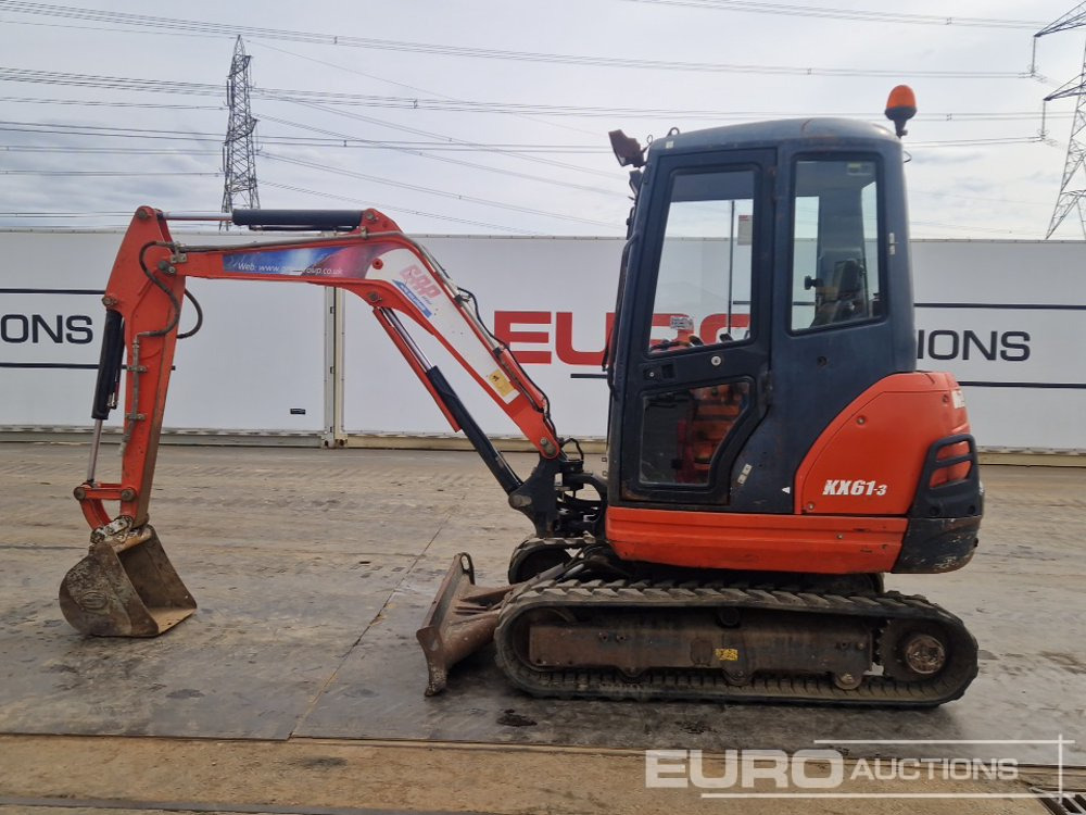 2015 Kubota KX61-3 - מיני מחפר: תמונה 2 2015 Kubota KX61-3 - מיני מחפר: תמונה 2