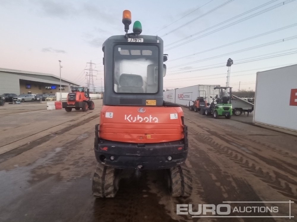 2015 Kubota KX61-3 - מיני מחפר: תמונה 4 2015 Kubota KX61-3 - מיני מחפר: תמונה 4
