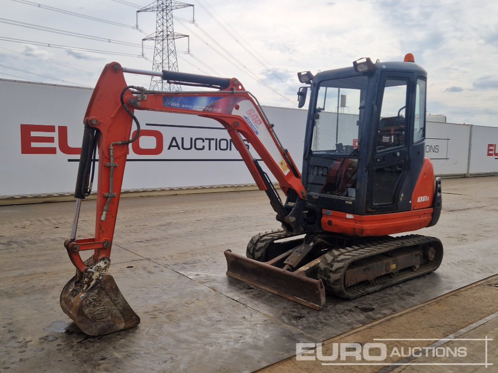 2015 Kubota KX61-3 - מיני מחפר: תמונה 1 2015 Kubota KX61-3 - מיני מחפר: תמונה 1