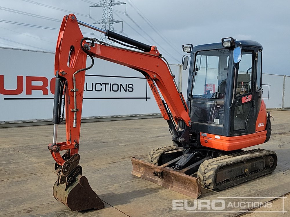 2015 Kubota KX71-3 - מיני מחפר: תמונה 1 2015 Kubota KX71-3 - מיני מחפר: תמונה 1