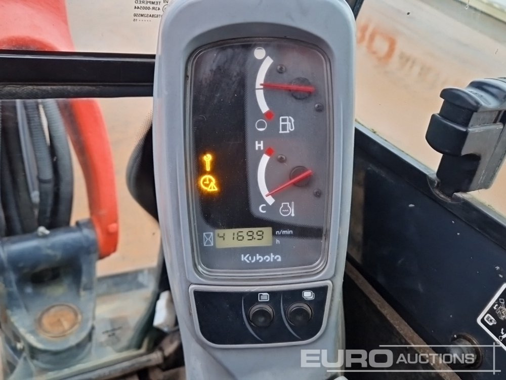 מיני מחפר 2015 Kubota U27-4: תמונה 39