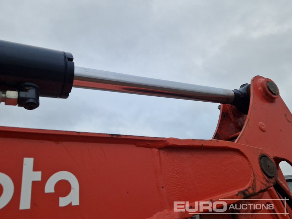 מיני מחפר 2015 Kubota U27-4: תמונה 20