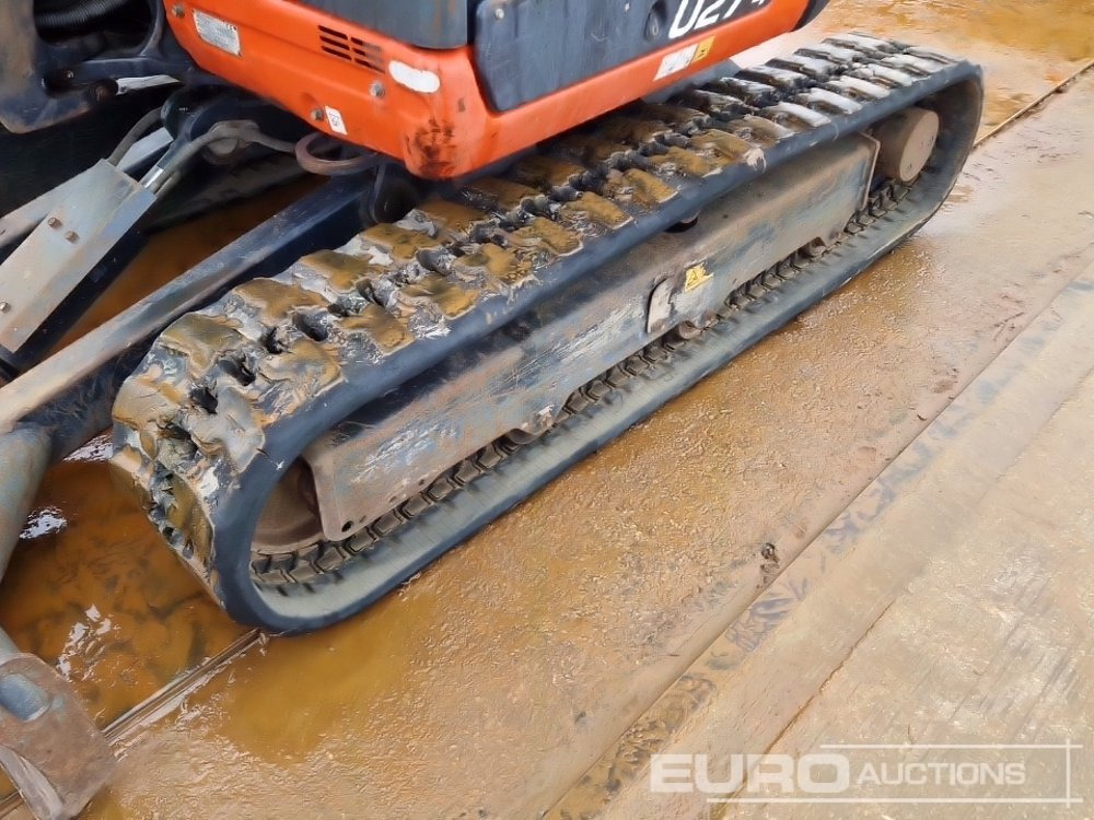 מיני מחפר 2015 Kubota U27-4: תמונה 9