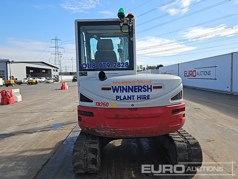 2015 Takeuchi TB260 - מיני מחפר: תמונה 4 2015 Takeuchi TB260 - מיני מחפר: תמונה 4