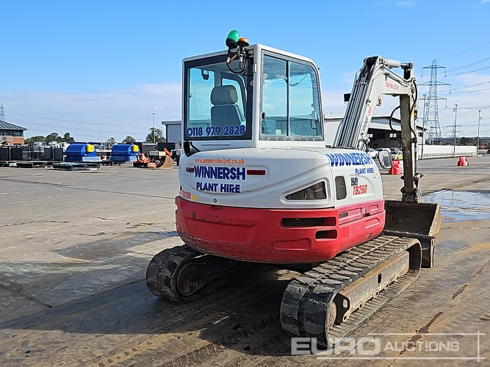 2015 Takeuchi TB260 - מיני מחפר: תמונה 5 2015 Takeuchi TB260 - מיני מחפר: תמונה 5