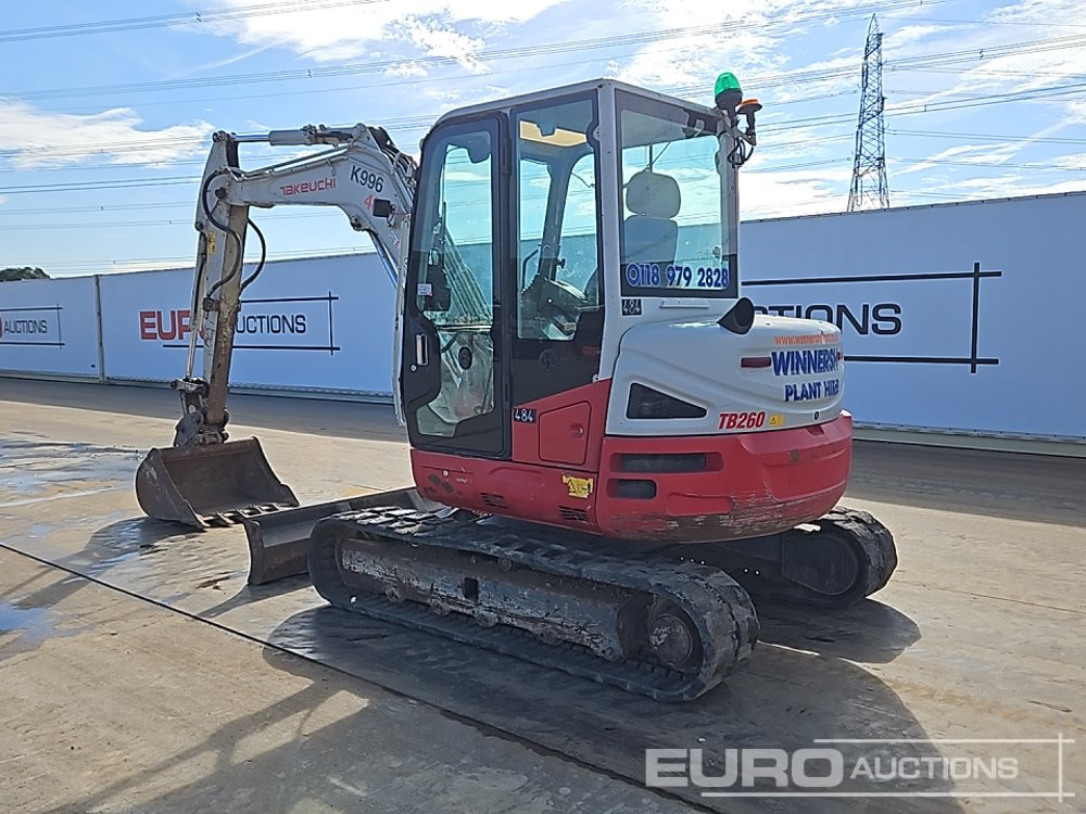2015 Takeuchi TB260 - מיני מחפר: תמונה 3 2015 Takeuchi TB260 - מיני מחפר: תמונה 3