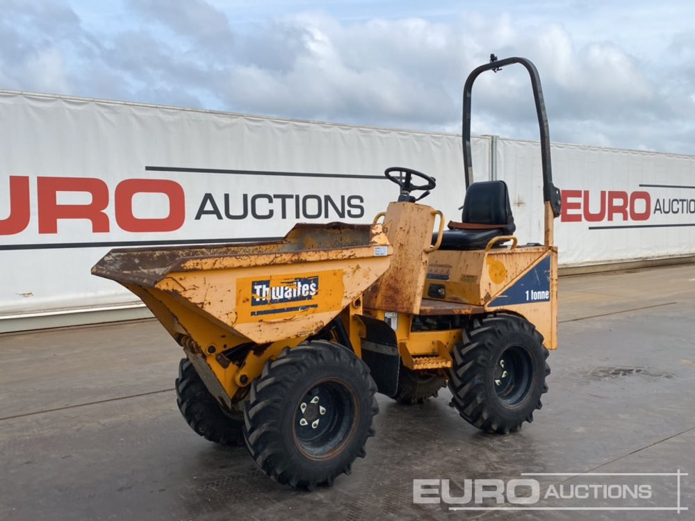 2015 Thwaites 1 Ton Hi Tip Dumper, Roll Bar - מיני מסיר פסולת: תמונה 1 2015 Thwaites 1 Ton Hi Tip Dumper, Roll Bar - מיני מסיר פסולת: תמונה 1