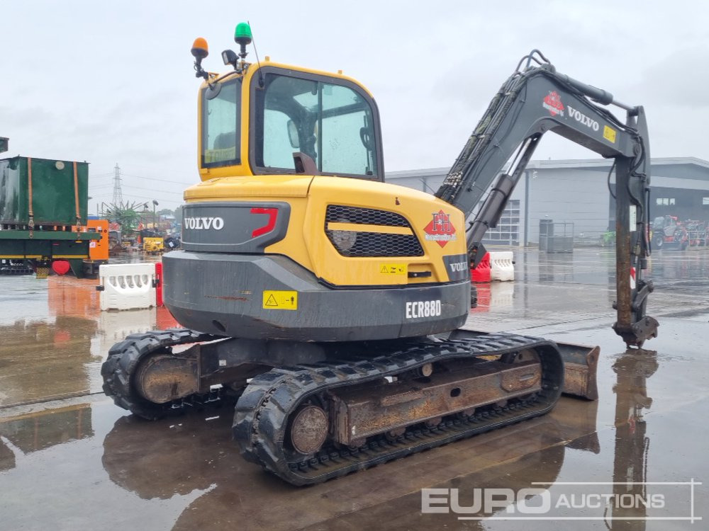 2015 Volvo ECR88D - מיני מחפר: תמונה 5 2015 Volvo ECR88D - מיני מחפר: תמונה 5