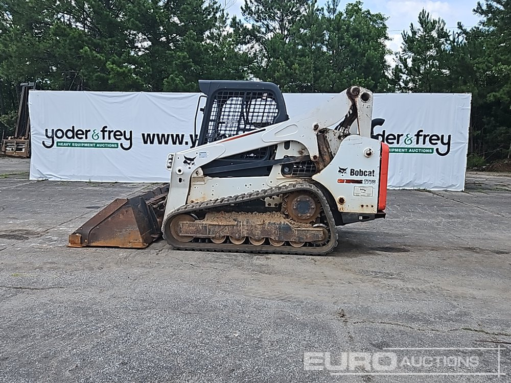 2016 Bobcat T770 - מעמיס היגוי החלקה: תמונה 2 2016 Bobcat T770 - מעמיס היגוי החלקה: תמונה 2