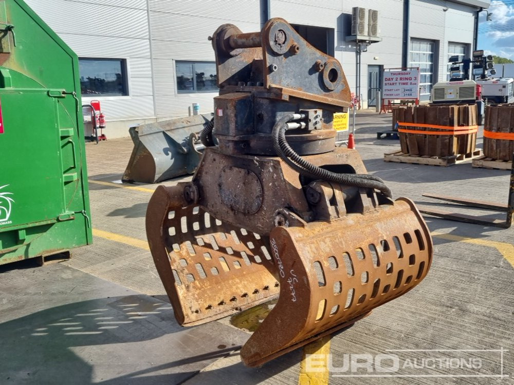 2016 CAT Hydraulic Rotating Selector Grab 80mm Pin to suit 20 Ton Excavator - צרופה עבור מחפר: תמונה 5 2016 CAT Hydraulic Rotating Selector Grab 80mm Pin to suit 20 Ton Excavator - צרופה עבור מחפר: תמונה 5