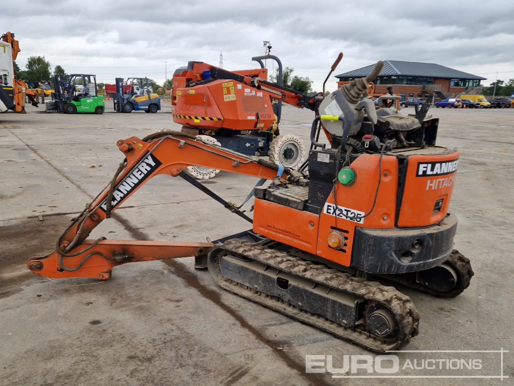2016 Hitachi ZX19U-5A YR - מיני מחפר: תמונה 3 2016 Hitachi ZX19U-5A YR - מיני מחפר: תמונה 3