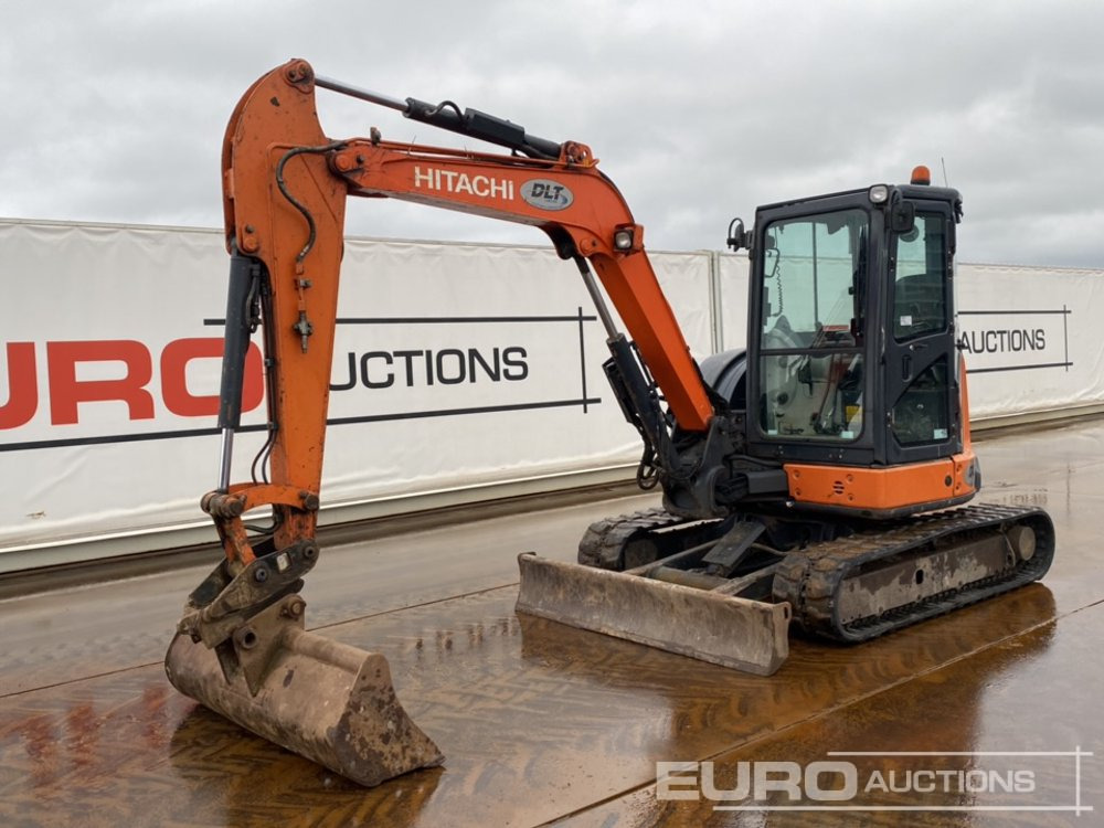 2016 Hitachi ZX55U-5A CLR - מיני מחפר: תמונה 1 2016 Hitachi ZX55U-5A CLR - מיני מחפר: תמונה 1
