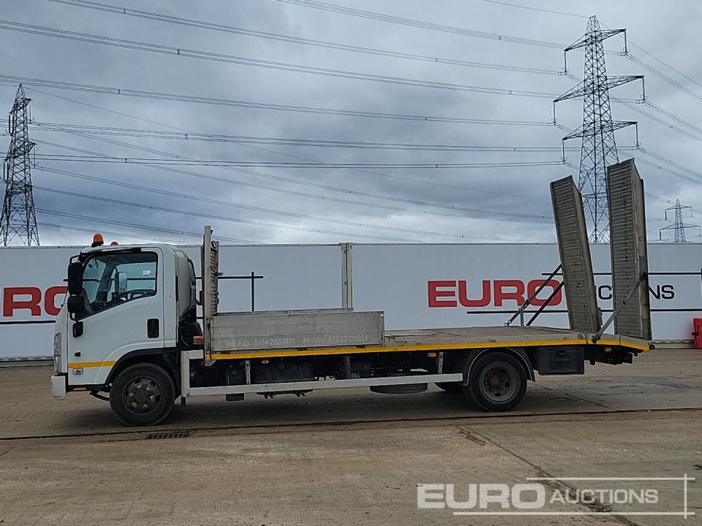 2016 Isuzu N75.190 - משאית צד נופל/ שטוחה: תמונה 2 2016 Isuzu N75.190 - משאית צד נופל/ שטוחה: תמונה 2