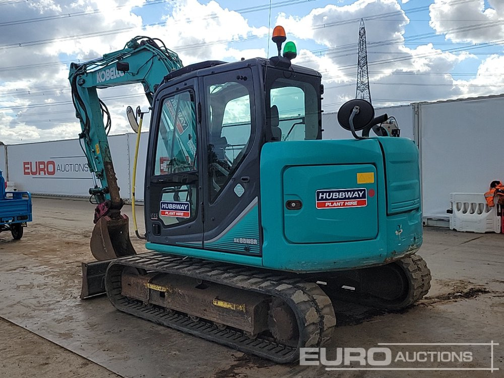 2016 Kobelco SK85MSR-3E - מיני מחפר: תמונה 3 2016 Kobelco SK85MSR-3E - מיני מחפר: תמונה 3