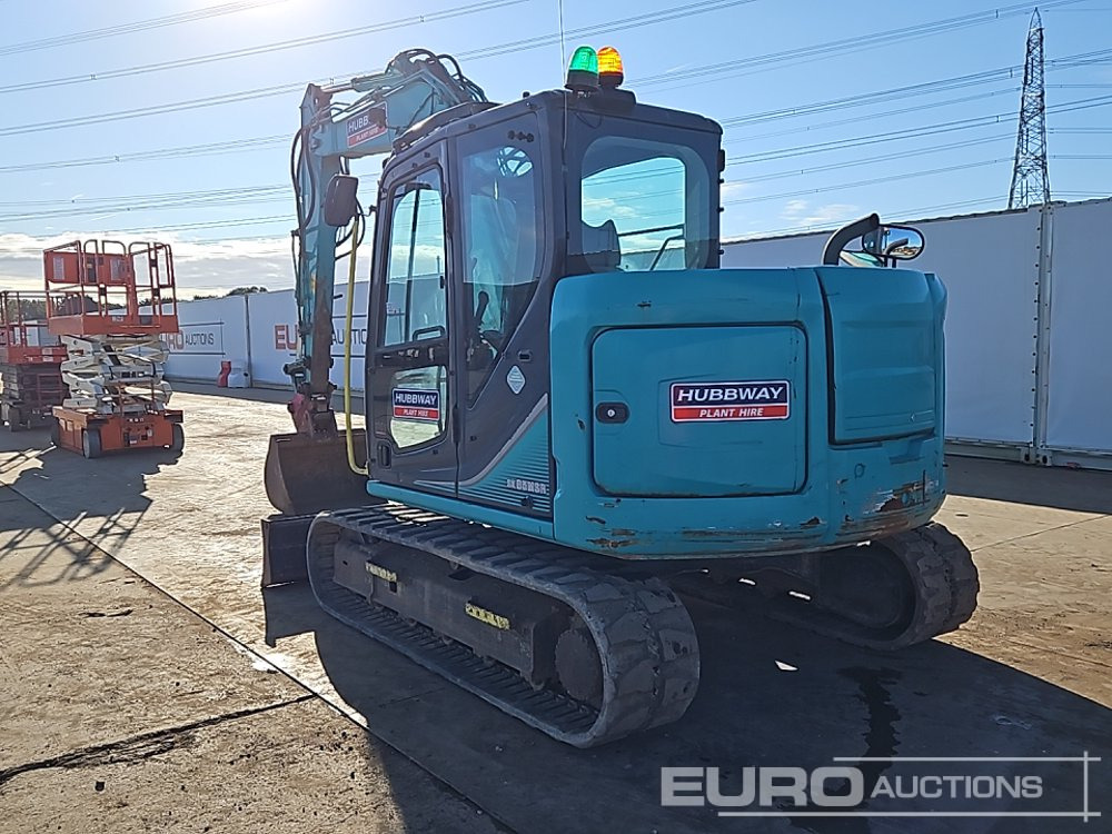 2016 Kobelco SK85MSR-3E - מיני מחפר: תמונה 3 2016 Kobelco SK85MSR-3E - מיני מחפר: תמונה 3