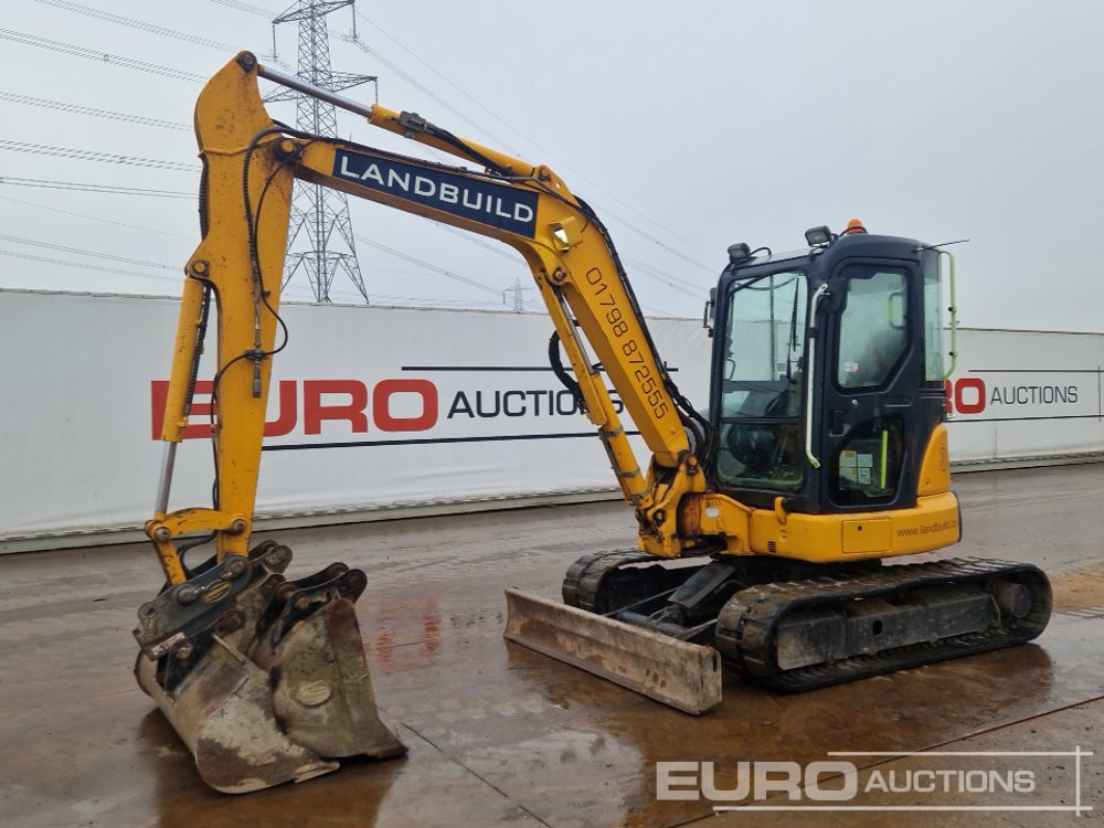 2016 Komatsu PC55MR-3 - מיני מחפר: תמונה 1 2016 Komatsu PC55MR-3 - מיני מחפר: תמונה 1