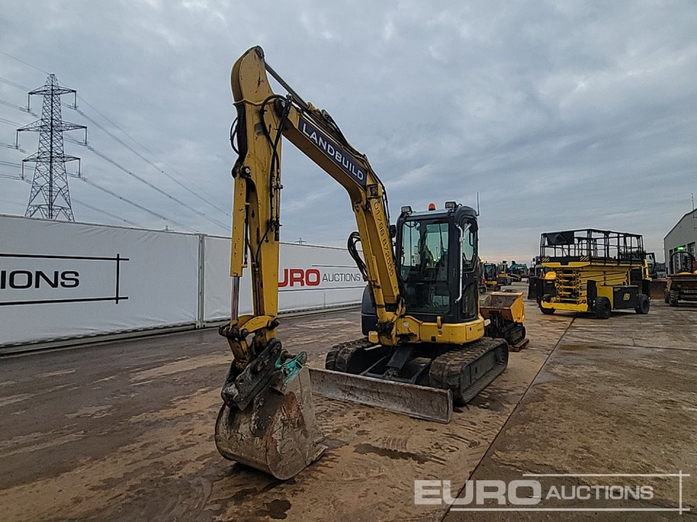 2016 Komatsu PC55MR-3 - מיני מחפר: תמונה 1 2016 Komatsu PC55MR-3 - מיני מחפר: תמונה 1