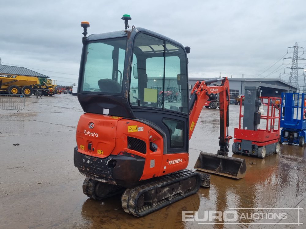 2016 Kubota KX018-4 - מיני מחפר: תמונה 5 2016 Kubota KX018-4 - מיני מחפר: תמונה 5