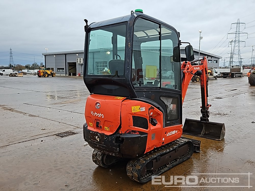 2016 Kubota KX018-4 - מיני מחפר: תמונה 5 2016 Kubota KX018-4 - מיני מחפר: תמונה 5