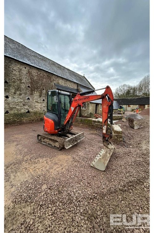 2016 Kubota U27-4 - מיני מחפר: תמונה 2 2016 Kubota U27-4 - מיני מחפר: תמונה 2