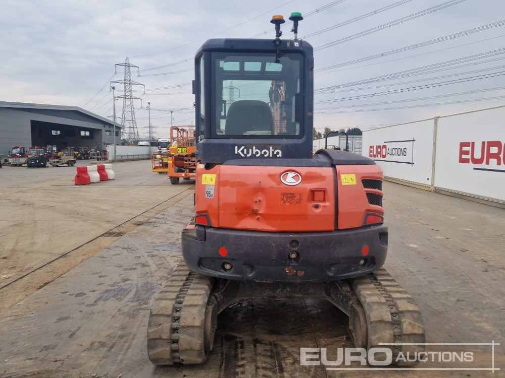 2016 Kubota U48-4 - מיני מחפר: תמונה 4 2016 Kubota U48-4 - מיני מחפר: תמונה 4