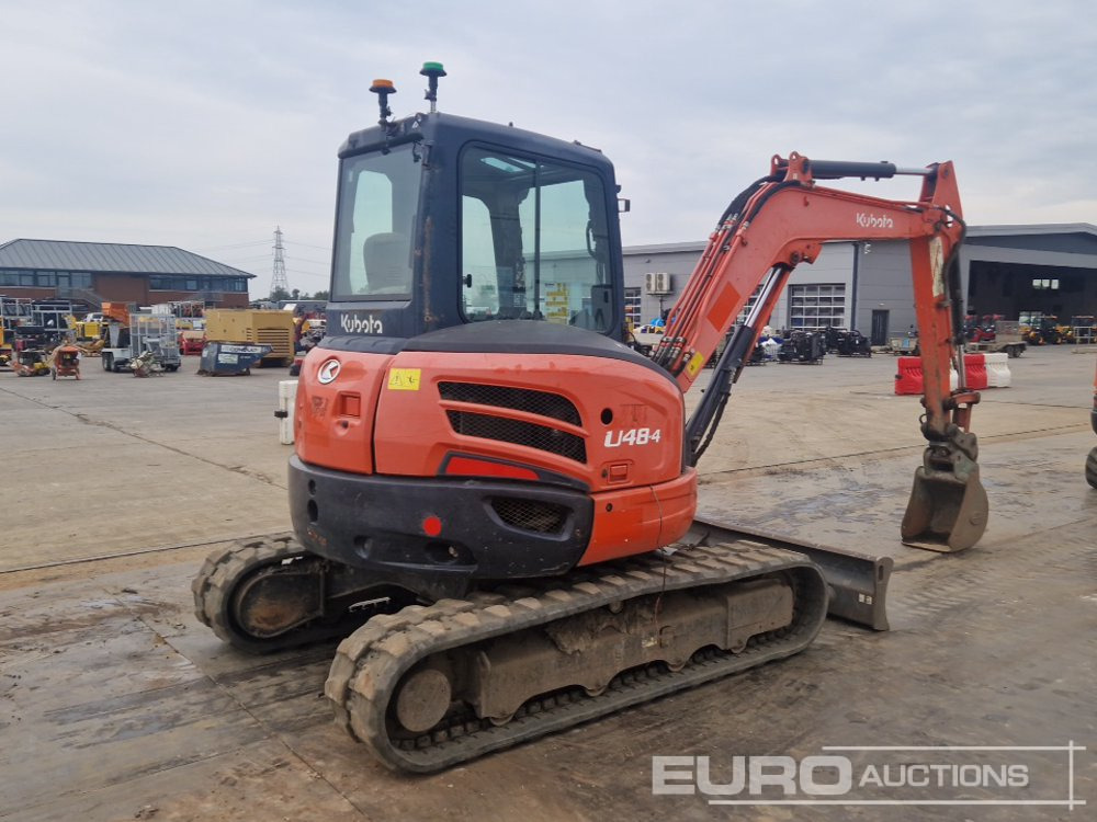 2016 Kubota U48-4 - מיני מחפר: תמונה 5 2016 Kubota U48-4 - מיני מחפר: תמונה 5