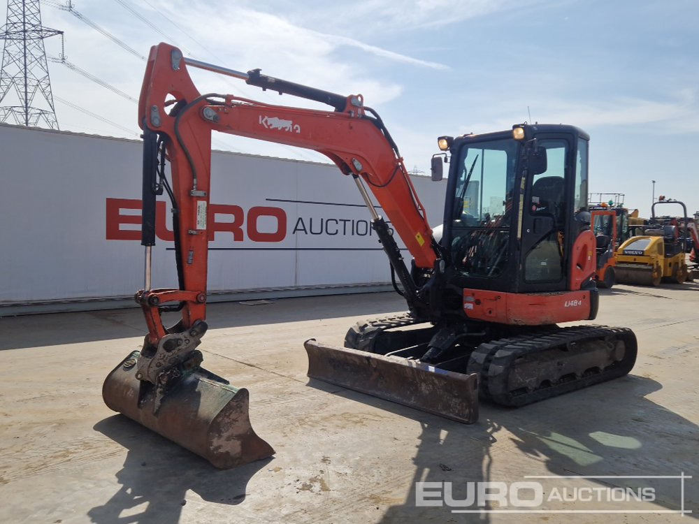 2016 Kubota U48-4 - מיני מחפר: תמונה 1 2016 Kubota U48-4 - מיני מחפר: תמונה 1