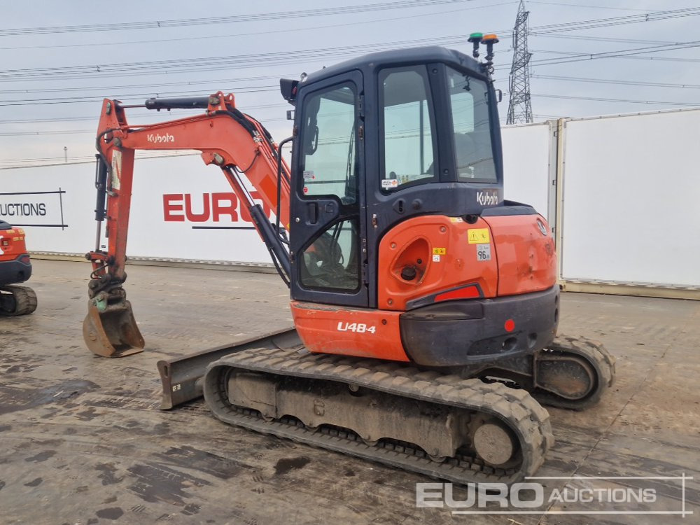 2016 Kubota U48-4 - מיני מחפר: תמונה 3 2016 Kubota U48-4 - מיני מחפר: תמונה 3