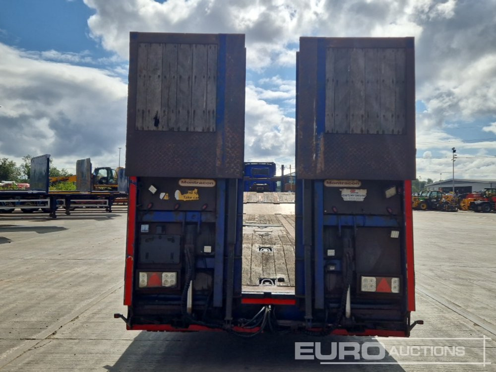 2016 Montracon Tri Axle Step Frame Low Loader Trailer, Winch, Neck Ramps, Out Riggers, Hydraulic Flip Toe Ramps - סמיטריילר עם מטען נמוך: תמונה 4 2016 Montracon Tri Axle Step Frame Low Loader Trailer, Winch, Neck Ramps, Out Riggers, Hydraulic Flip Toe Ramps - סמיטריילר עם מטען נמוך: תמונה 4